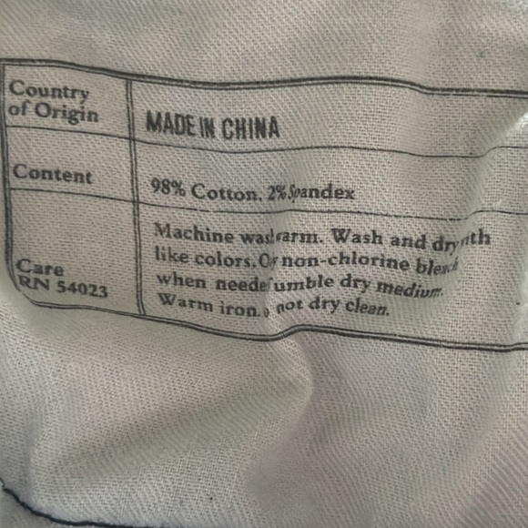 Banana Republic Boot cut dark Rinse Mid rise 9” jeans Sz 30 - Picture 10 of 14